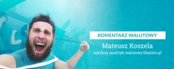 komentarz walutowy, Mateusz Koszela, wymiana walut, wymiana walut online, kurs walut, Ekantor.pl
