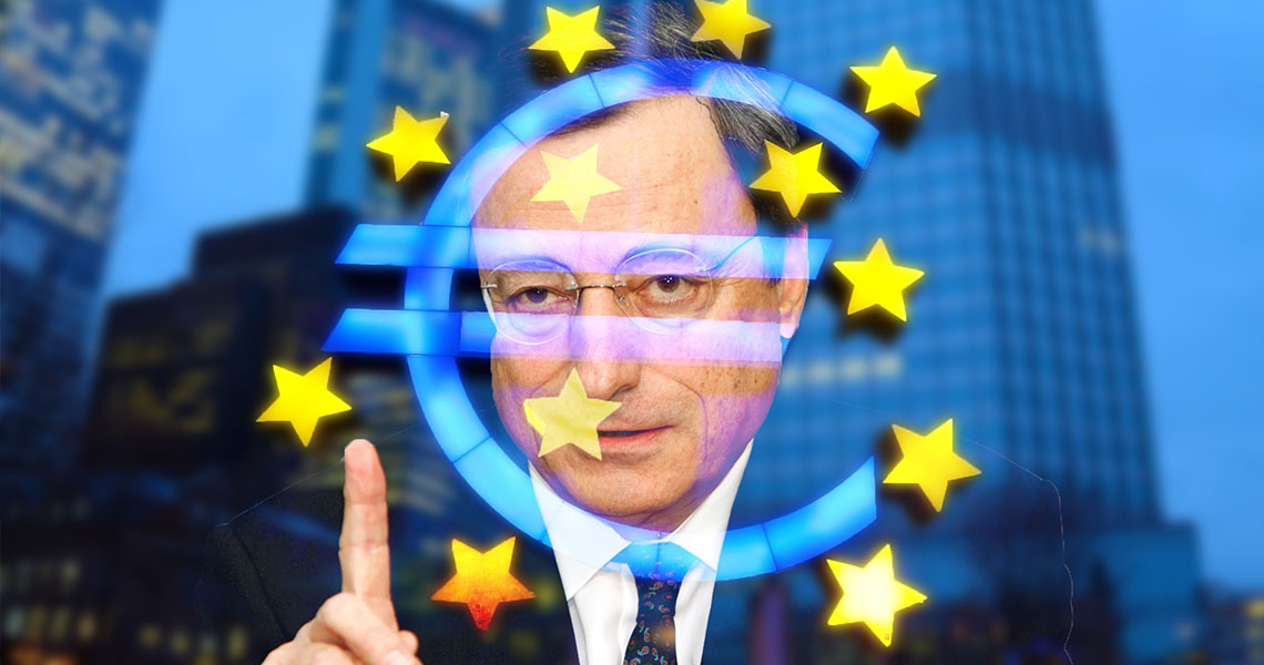Mario Draghi, prezes ECB, Europejski Bank Centralny, Ekantor.pl
