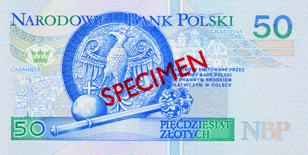 rewers, 50 zł, banknot, banknoty polskie, pieniądze, wymiana walut, Ekantor.pl