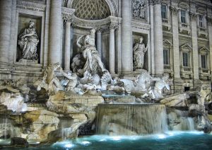 fontanna trevi rzym