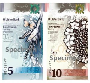 banknot wertykalna pionowa grafika Ulestra